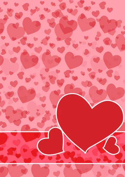 Hintergrund zum Valentinstag — Stockfoto