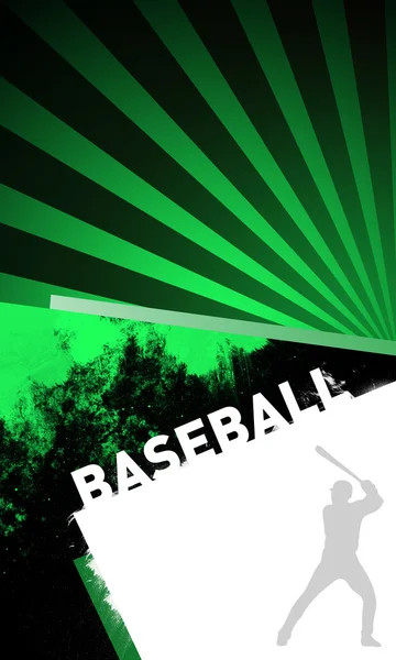 Abstraktní baseball — Stock fotografie
