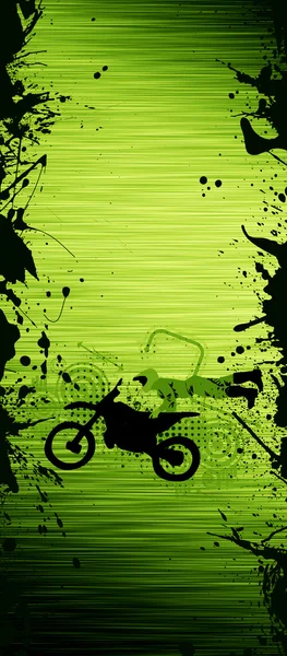 Salto in motocross — Foto Stock