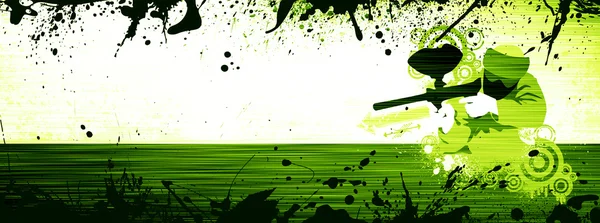 Paintball background — Stock Photo, Image