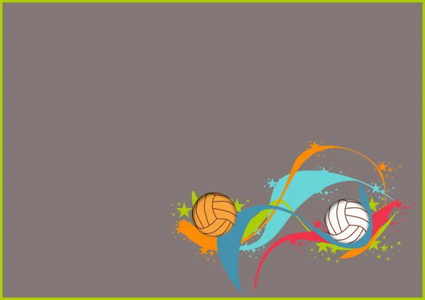 Voleibol o balonmano — Foto de Stock