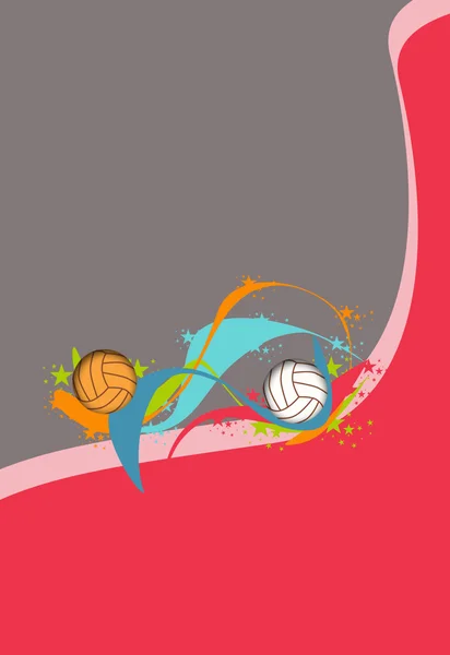 Volleybollar eller handboll — Stockfoto