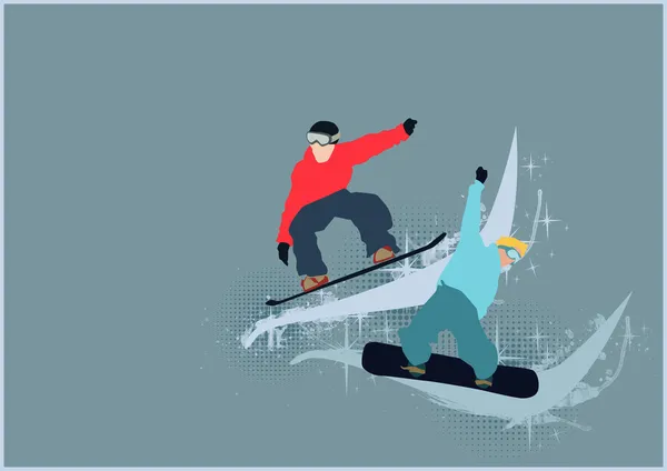 Fondo de snowboard — Foto de Stock