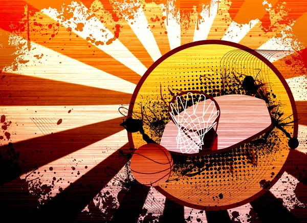 Desporto de basquete — Fotografia de Stock