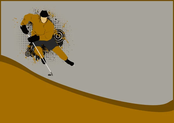 Hockey background — Stock Photo, Image