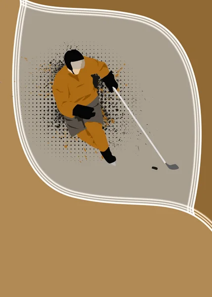 Hockey background — Stock Photo, Image