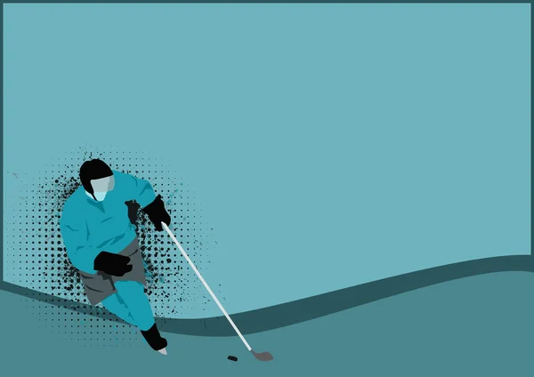 Hockey-Hintergrund — Stockfoto