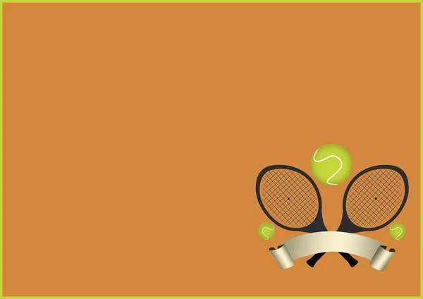 Tennisbakgrund — Stockfoto