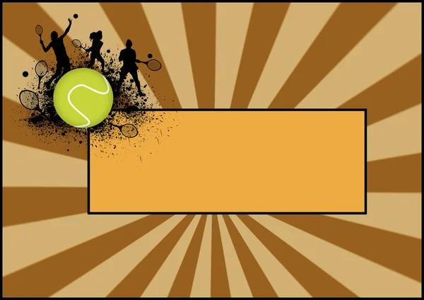 Hintergrund Tennis — Stockfoto