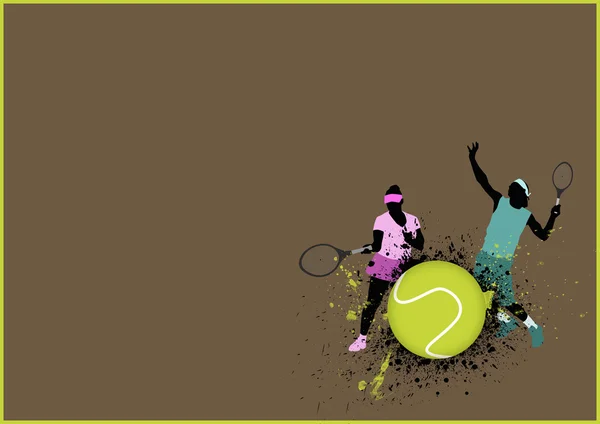 Kontekst tenisa — Zdjęcie stockowe