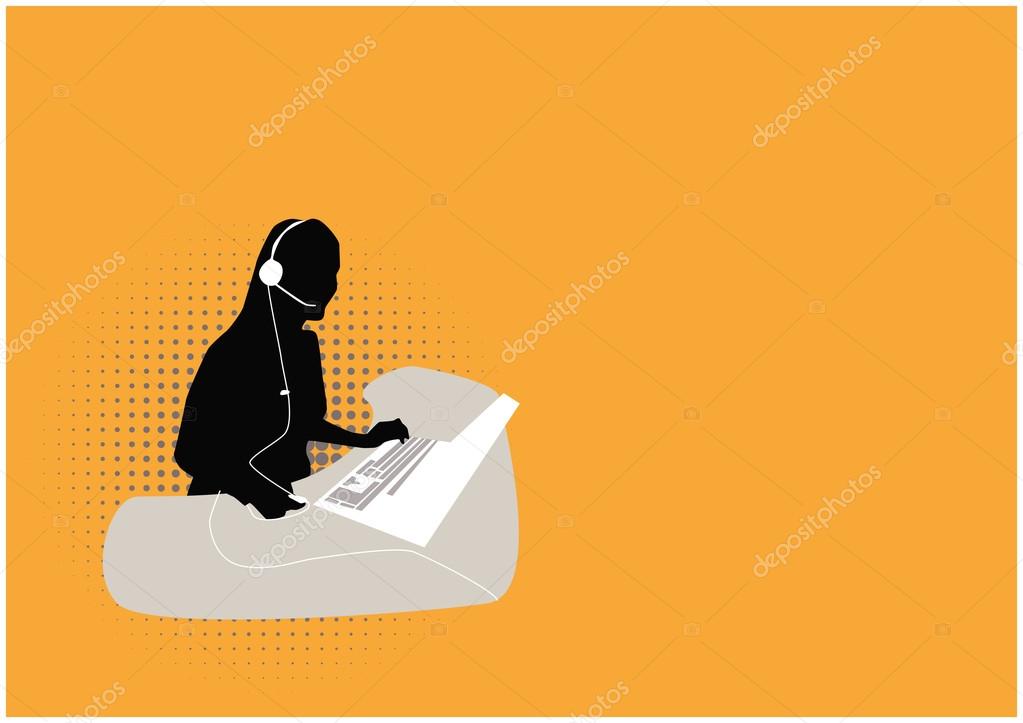 Callcenter background — Stock Photo © IstONE_hun #19920615