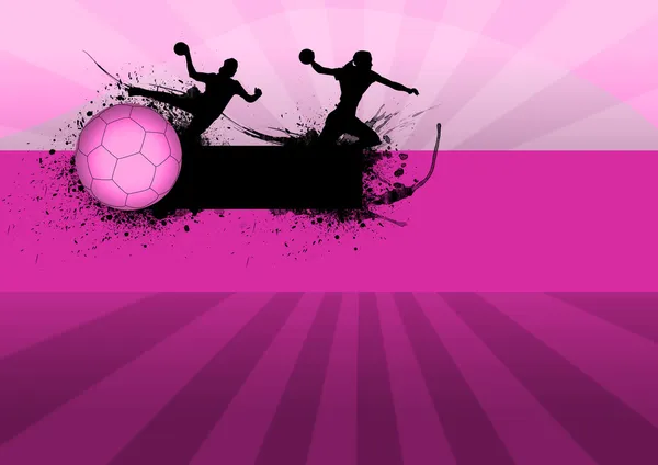 Handball background — Stock Photo, Image