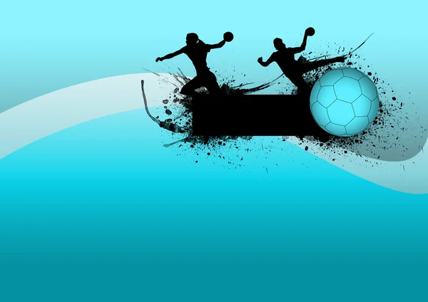 Handball background — Stock Photo, Image