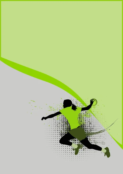 Handball background — Stock Photo, Image