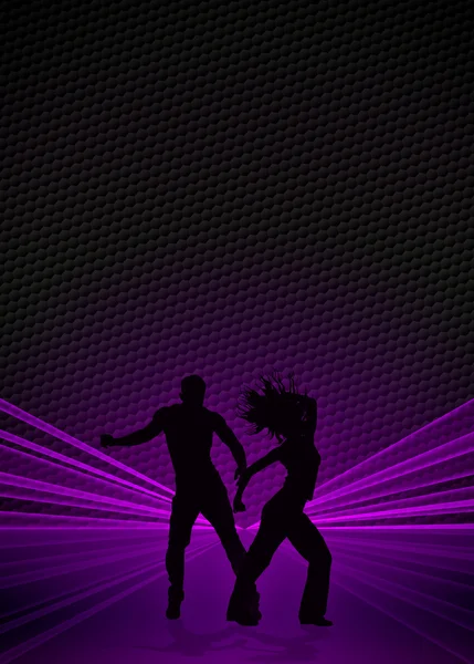 Zumba fitness dance background — Stock Photo, Image