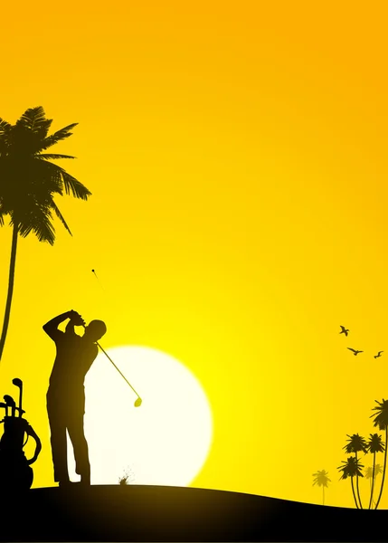 Golf background — Stock Photo, Image