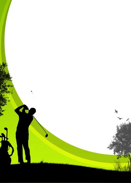 Sfondo golf — Foto Stock