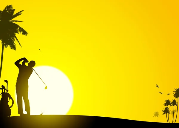 Golf background — Stock Photo, Image