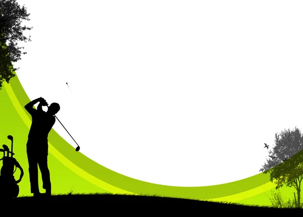 Sfondo golf — Foto Stock