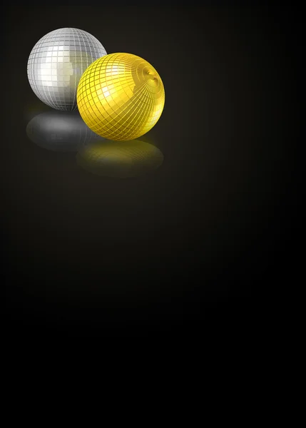 Spiegelball Disco Hintergrund — Stockfoto