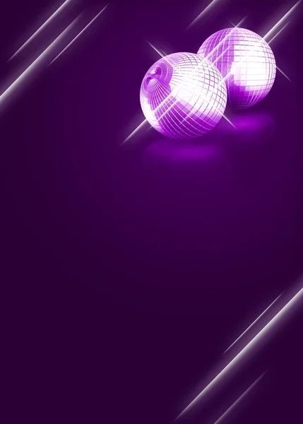 Mirrorball disco background — Stock Photo, Image
