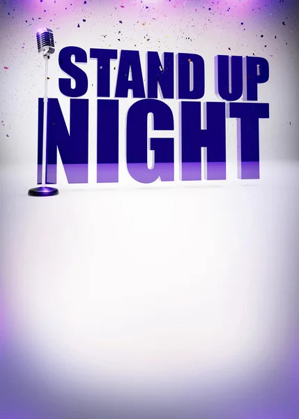 Stand up show background — Stock Photo, Image