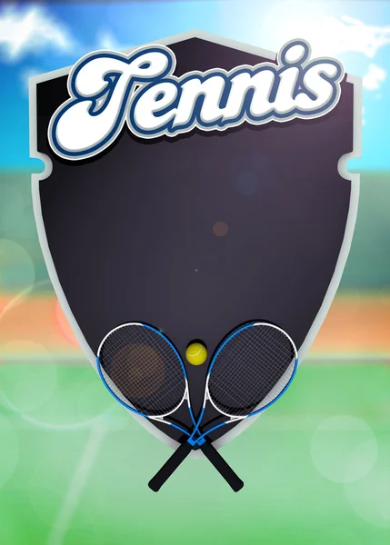 Tennis sport background — Stock Photo, Image