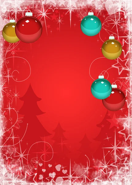 Noel dekorasyon arka plan — Stok fotoğraf