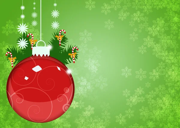 Christmas decoration background — Stock Photo, Image