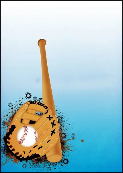 Baseball background — Stock Photo, Image