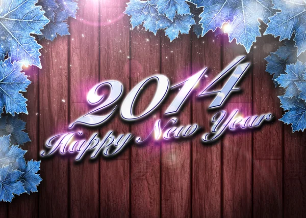 2014 happy new year background — Stock Photo, Image