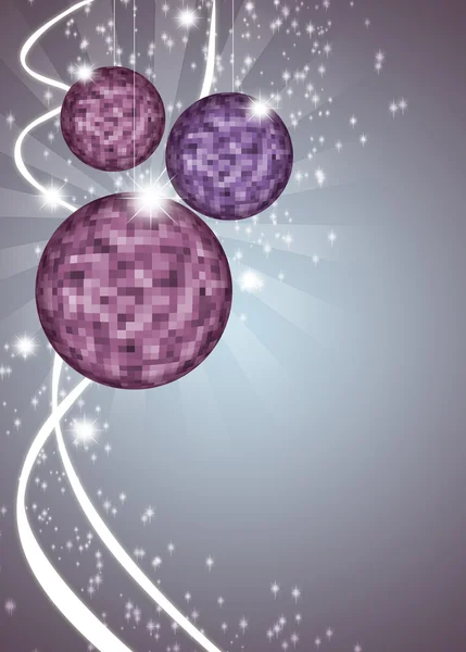 Mirrorball disco background — Stock Photo, Image