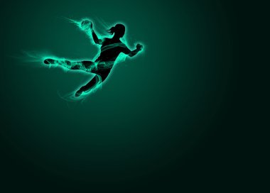 kadın hentbol arka plan