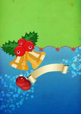 Noel çanları arka plan