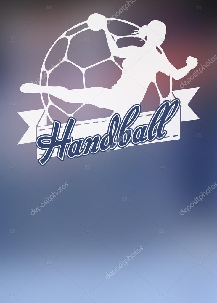 Handball grill background