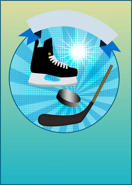 Hockey background — Stock Photo, Image