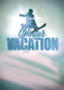 snowboard arka plan