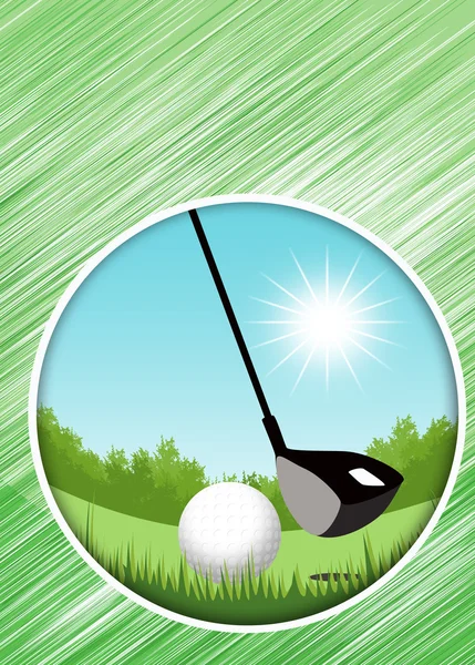 Golf background — Stock Photo, Image