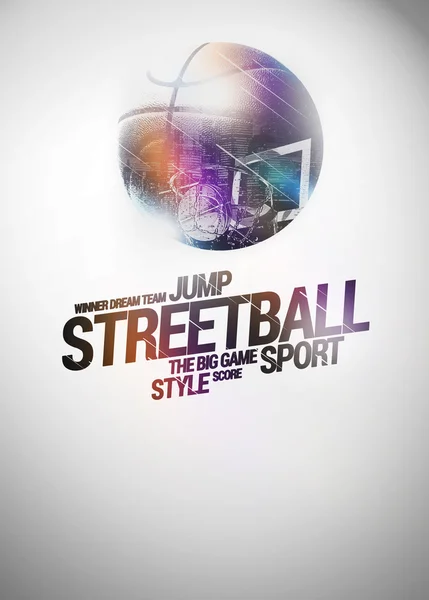 Baketball 배경 — 스톡 사진