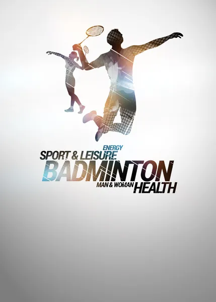 Badminton fond — Photo