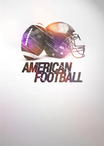 American football background — Stock Photo, Image