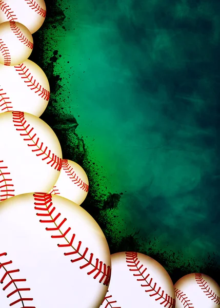 Бейсбольный фон — стоковое фото