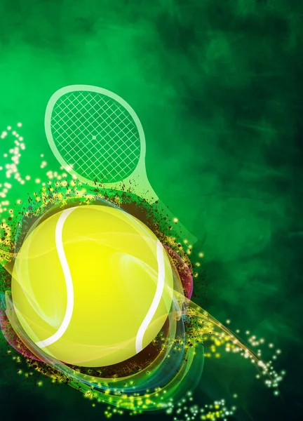 Hintergrund Tennis — Stockfoto