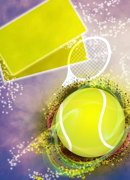Tennisachtergrond — Stockfoto