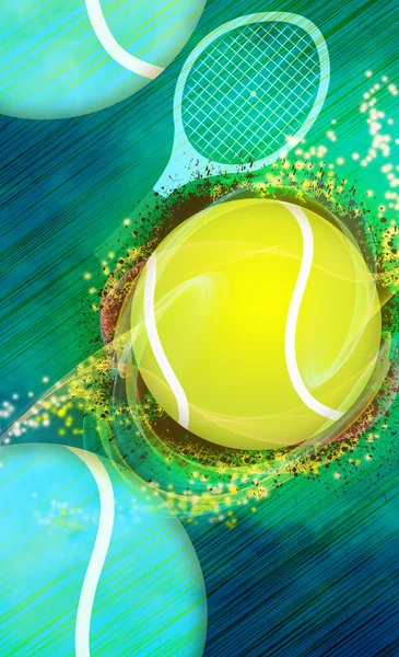 Tennisachtergrond — Stockfoto