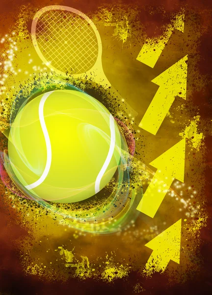 Hintergrund Tennis — Stockfoto