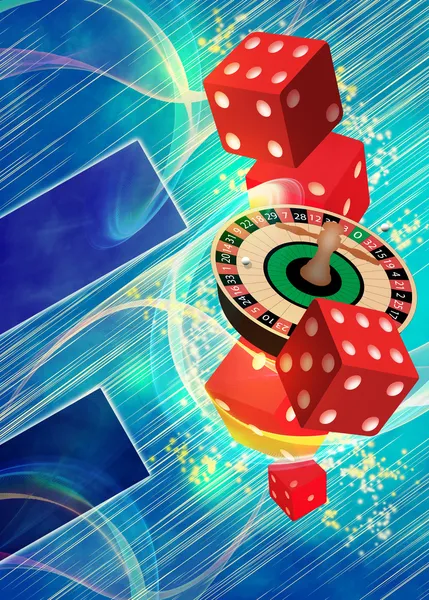 Roulette sfondo — Foto Stock