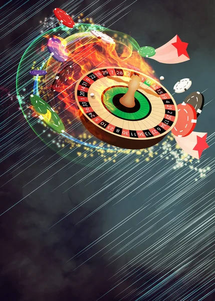 Roulette background — Stock Photo, Image