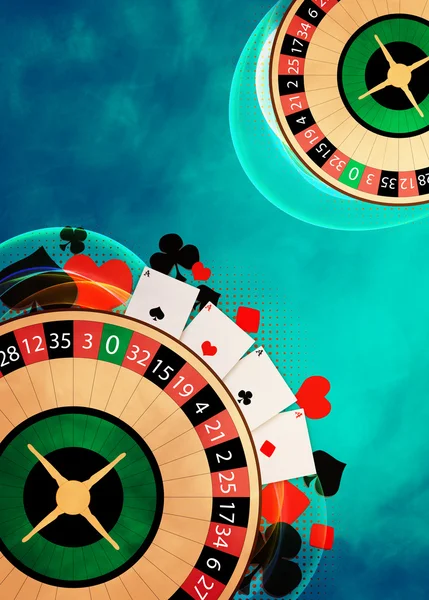 Roulette Hintergrund — Stockfoto