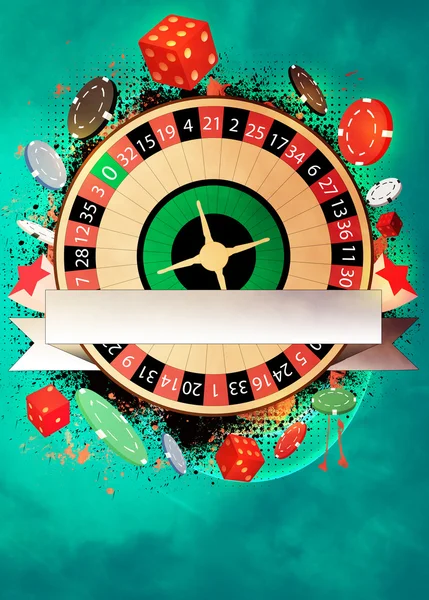 Ruleta pozadí — Stock fotografie